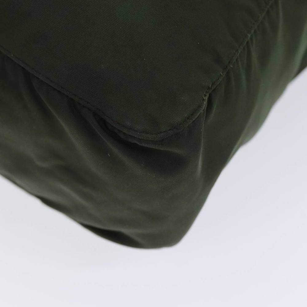 PRADA Hand Bag Nylon Khaki Auth ac2986 - Picture 14 of 16